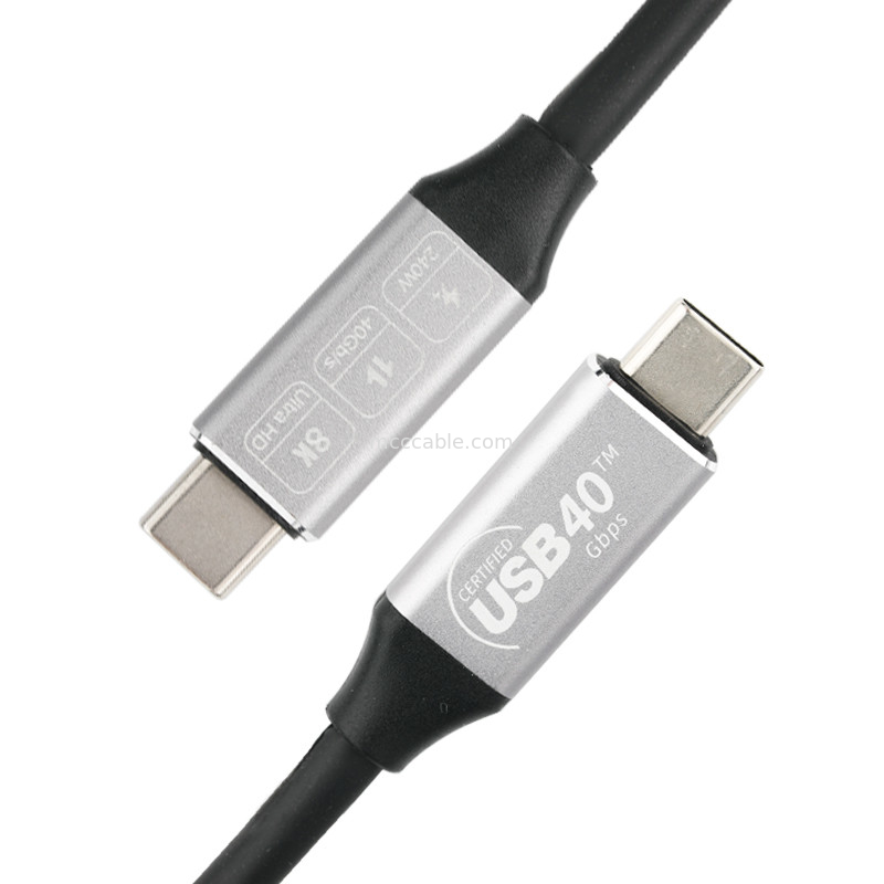 Cavo di estensione ad alta velocità del usb, tipo-c di USB al tipo-c 4,0, 40Gbps di USB
