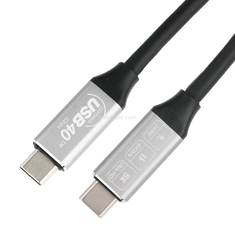 Cavo di estensione ad alta velocità del usb, tipo-c di USB al tipo-c 4,0, 40Gbps di USB
