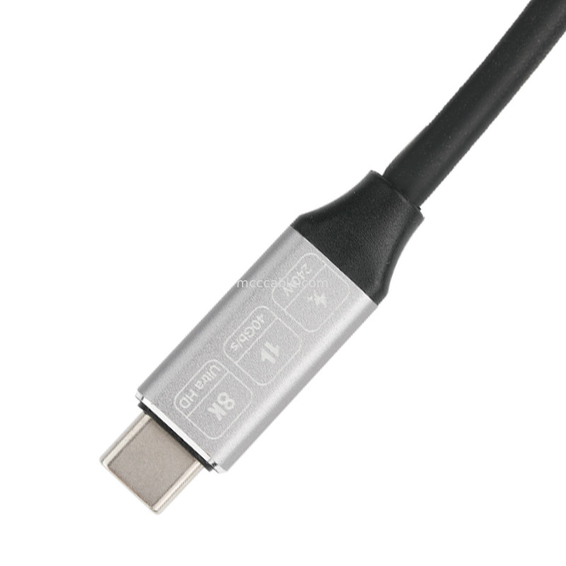 Cavo di estensione ad alta velocità del usb, tipo-c di USB al tipo-c 4,0, 40Gbps di USB