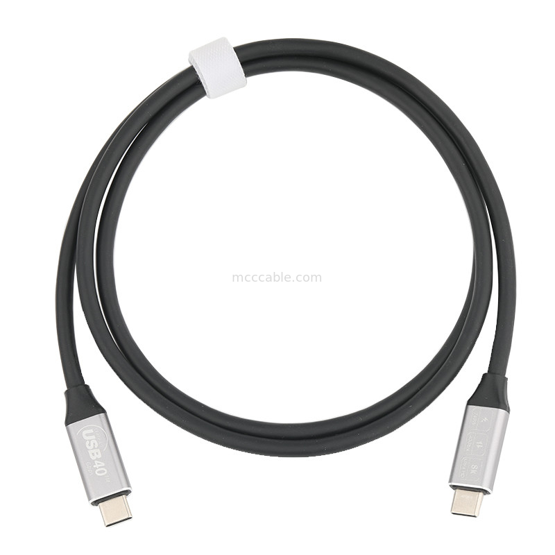 Cavo di estensione ad alta velocità del usb, tipo-c di USB al tipo-c 4,0, 40Gbps di USB