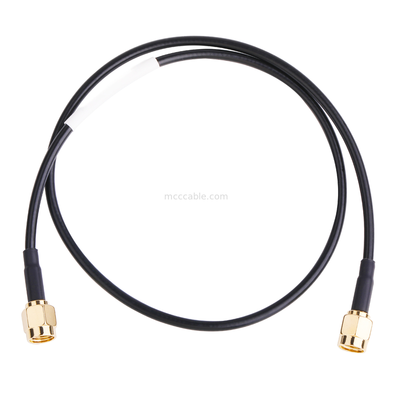 Collegatore RF 50 ohm Impedenza Lmr100 RF Cavo coassiale Cavo LCD nero Lvds cavo samtec cavo ad alta velocità