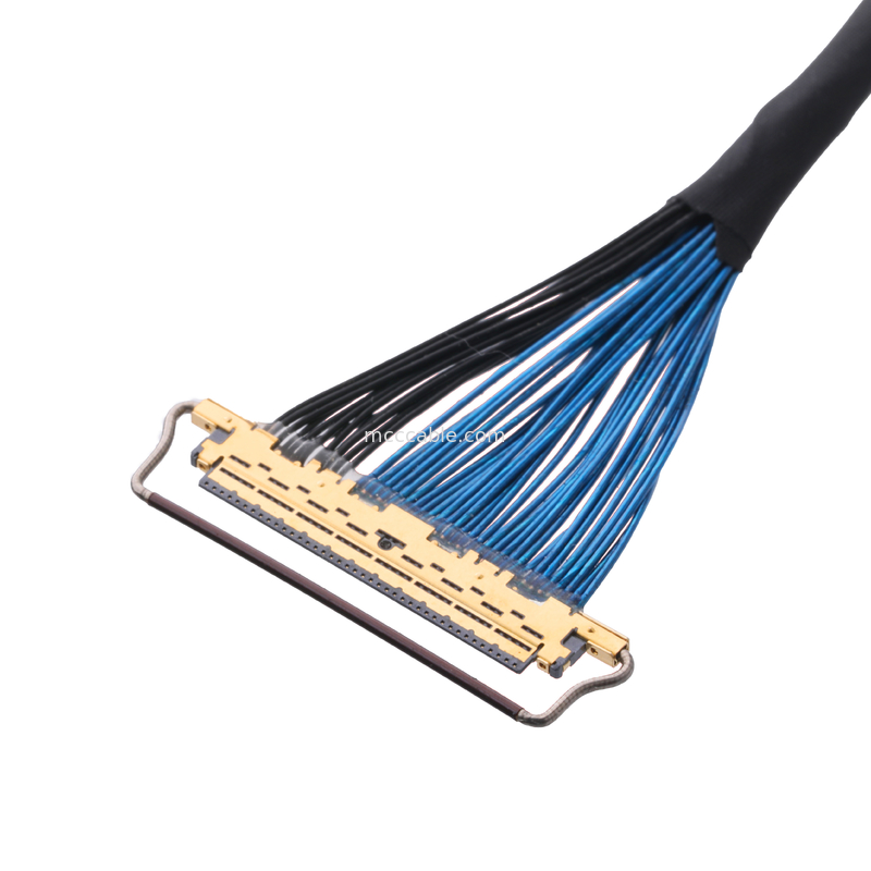 20633-250T-01S 50P 0,4 mm di passo Tipo di accoppiamento orizzontale connettore micro-coaxiale con blocco meccanico