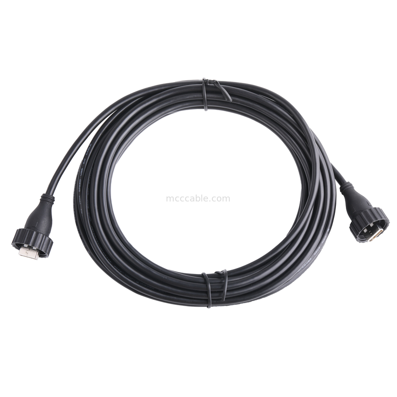 Tipo tipo maschio maschio - USB2.0 del tipo A di USB2.0 A un industriale del cavo del connettore