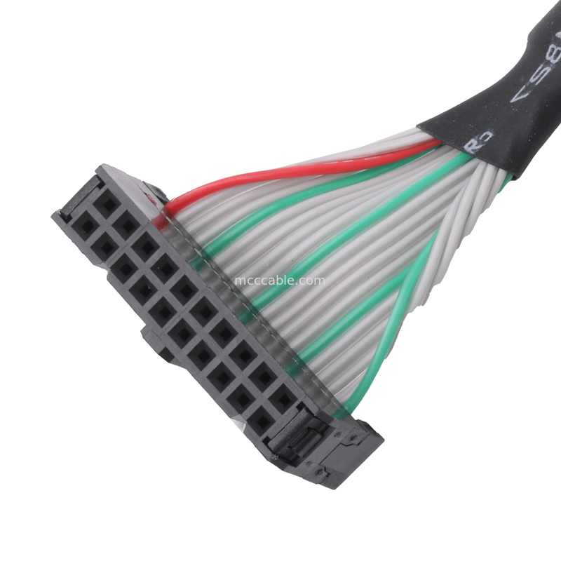Il mezzo terminale dell'oro dei connett. IDC-20P FISSA i computer portatili 7/0.12-16P TV LCD del PASSO 1.27mm