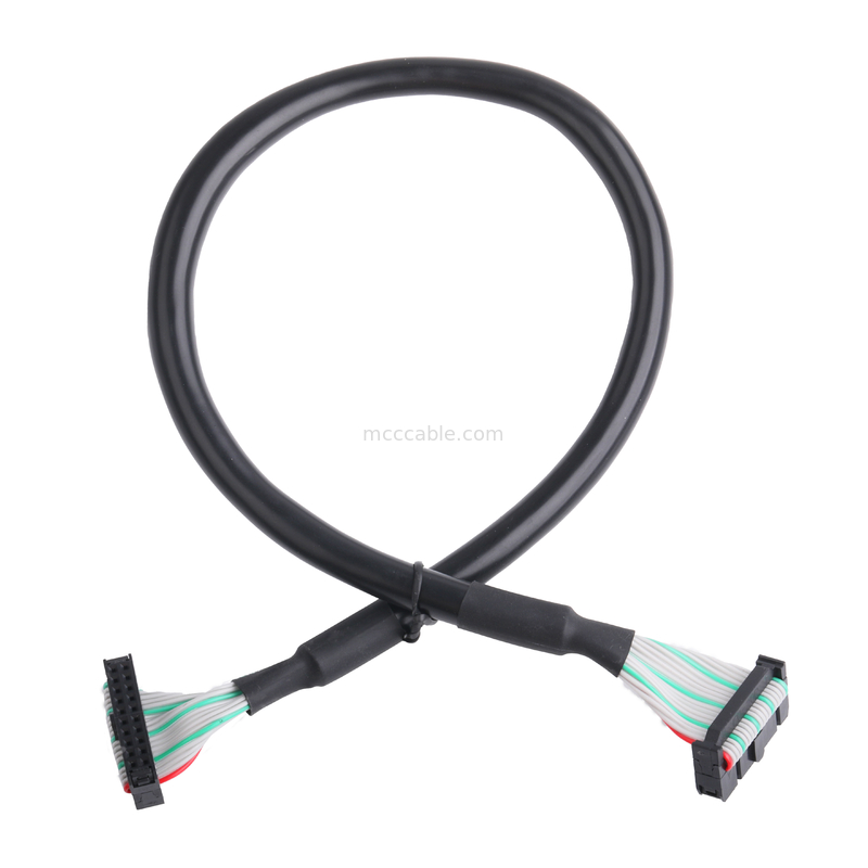 Il mezzo terminale dell'oro dei connett. IDC-20P FISSA i computer portatili 7/0.12-16P TV LCD del PASSO 1.27mm