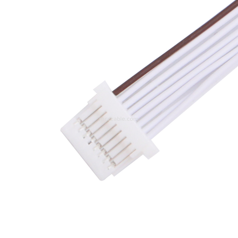 0.80mm 8 cablaggio JST SHR-08V-S-B del cavo dell'assemblaggio cavi del PVC LVDS di PIN