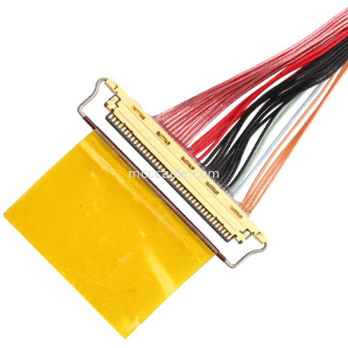 36AWG Lvds Assemblaggio di cavi I  20453-240t-01 a 20453-240t-01 40P 0,4 mm Pitch