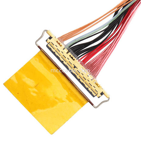 36AWG Lvds Assemblaggio di cavi I  20453-240t-01 a 20453-240t-01 40P 0,4 mm Pitch