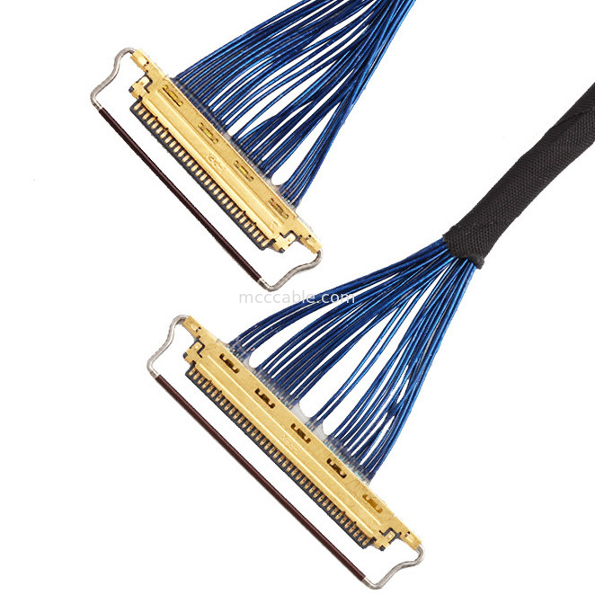 Passo 20453-330t-13 di  0.5mm del cavo dell'EDP di 44AWG SGC LVDS a 20453-340t-13