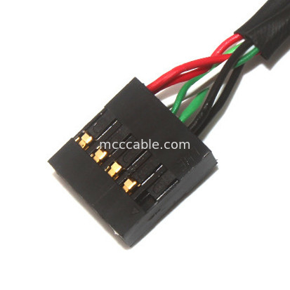 10 lunghezza Molex 22-55-2101 dell'assemblaggio cavi 150mm di Molex del passo di Pin 30AWG 2.54mm