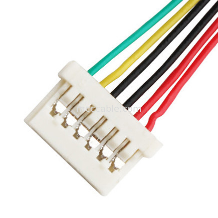 Assemblaggio cavi di ORE DF14 Lvds del passo di 6DS 1.25mm che unisce il connettore dell'esposizione di 6 lvds di Pin
