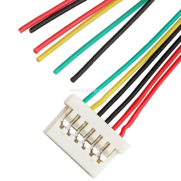 Assemblaggio cavi di ORE DF14 Lvds del passo di 6DS 1.25mm che unisce il connettore dell'esposizione di 6 lvds di Pin