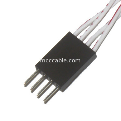 Connettore di 4 Pin Flat Flexible Ribbon Cable Du Pont per il cavo di modello dell'elicottero di Rc