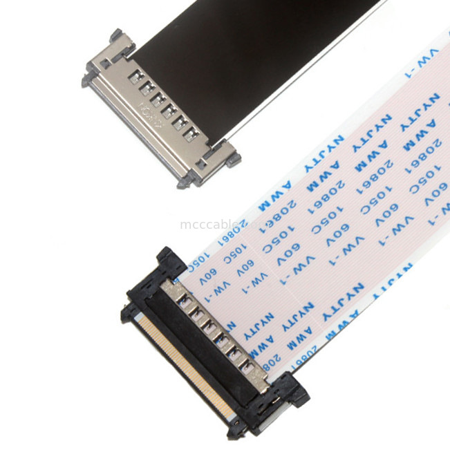 16 tipo 20628 connettore del passo A del cavo 0,5 di Pin FFC FPC dell'esposizione dei lvds di VW 1 di 80C 60V