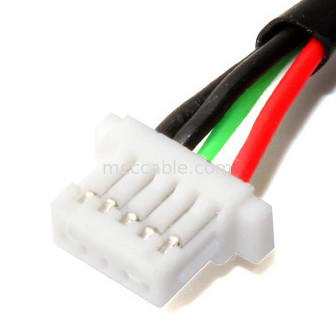 passo 4 Pin Wire Harness, connettore di 2mm dell'esposizione di 51004 di Molex lvds dell'assemblaggio cavi