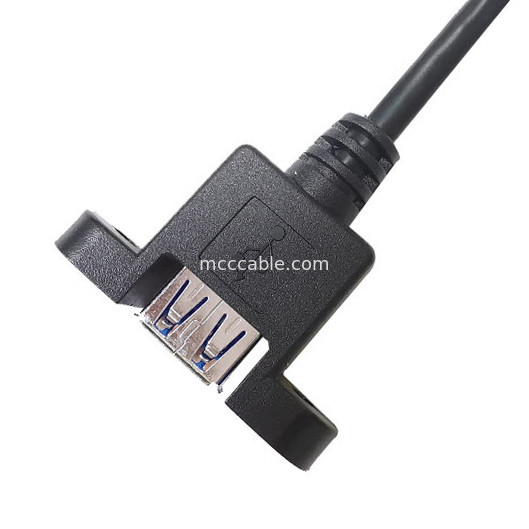 Supporto del pannello di USB 3,0 un x2 al cablaggio di 20 Pin Header Motherboard Custom Wire