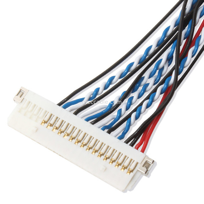 30 Pin Lvds Cable, 30 Pin Lcd Panel Fi X30HL B al cavo di DF19 20S Lvds