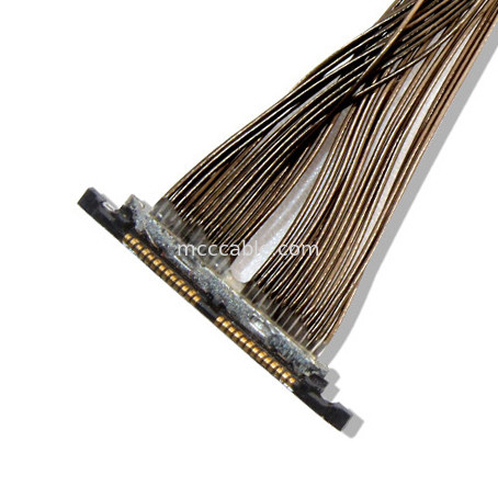micro cavo coassiale DF56 26P 0.3SD di 0.3mm per il connettore della macchina fotografica del fuco ed il collegamento meccanico