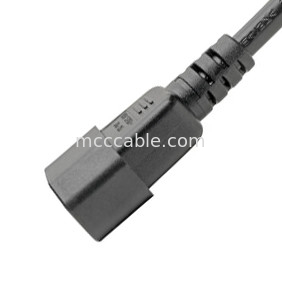 Adaptatori da connettore C14 a C5 Cordone dell'adattatore di alimentazione 7a 250v 18 Awg
