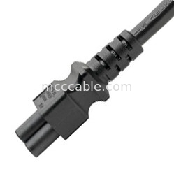 Adaptatori da connettore C14 a C5 Cordone dell'adattatore di alimentazione 7a 250v 18 Awg