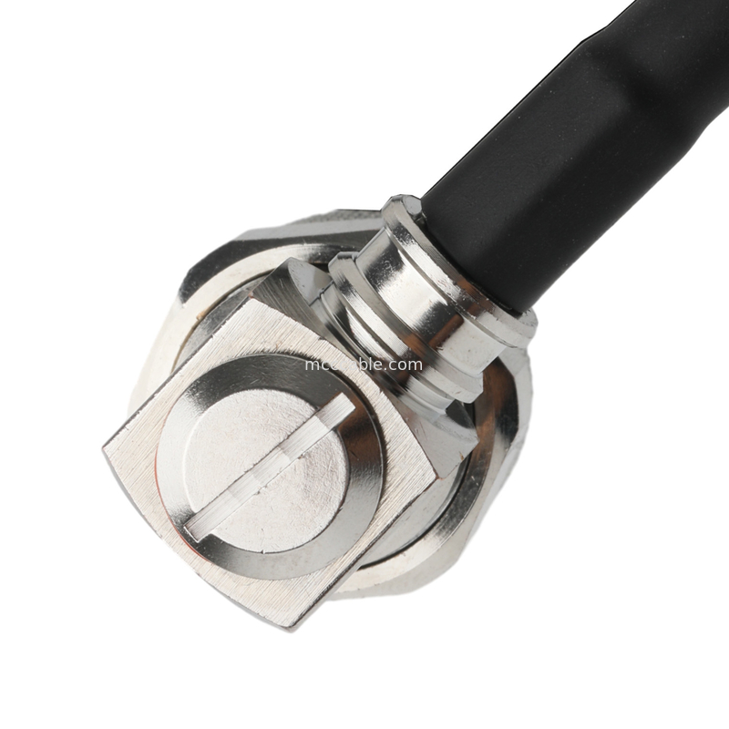 Collegatore RF Lmr-240 Cavo RF a bassa perdita Nero Sma Maschio di presa dritta a N Maschio di presa di angolo destro