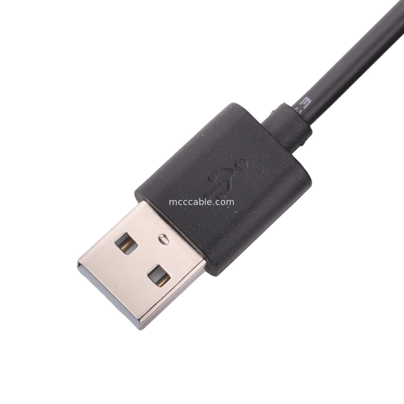 Collegatore magnetico per USB 2.0 A / M 4p Ld Penaturale Hf Bianco Pvc 45p Rohs