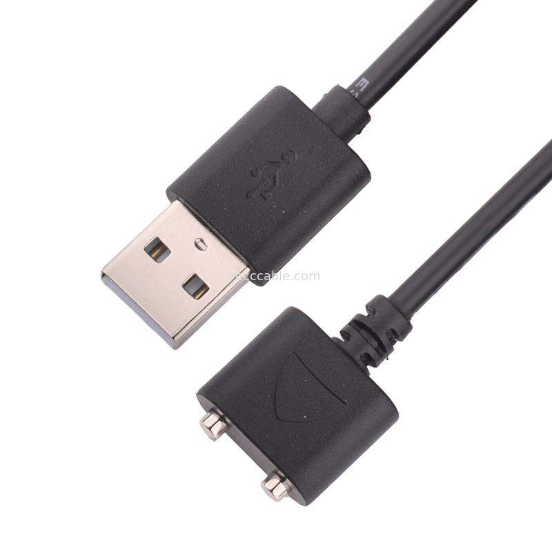 Collegatore magnetico per USB 2.0 A / M 4p Ld Penaturale Hf Bianco Pvc 45p Rohs