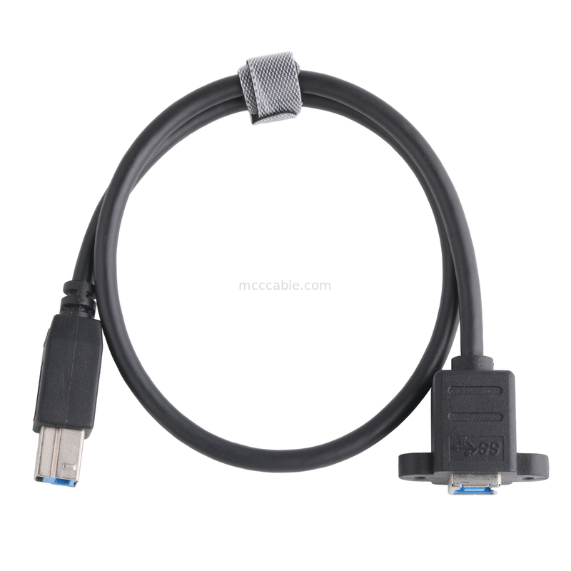 Collegamento del cavo della stampante USB 3.0 B maschio a femmina USB 3.0 Bm a Bf