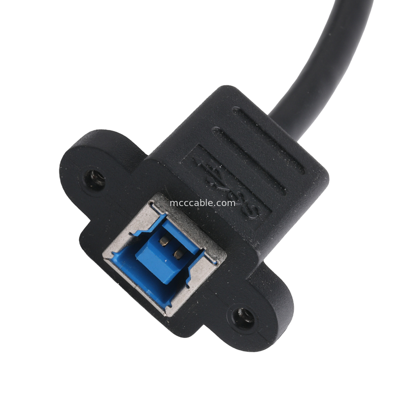 Collegamento del cavo della stampante USB 3.0 B maschio a femmina USB 3.0 Bm a Bf