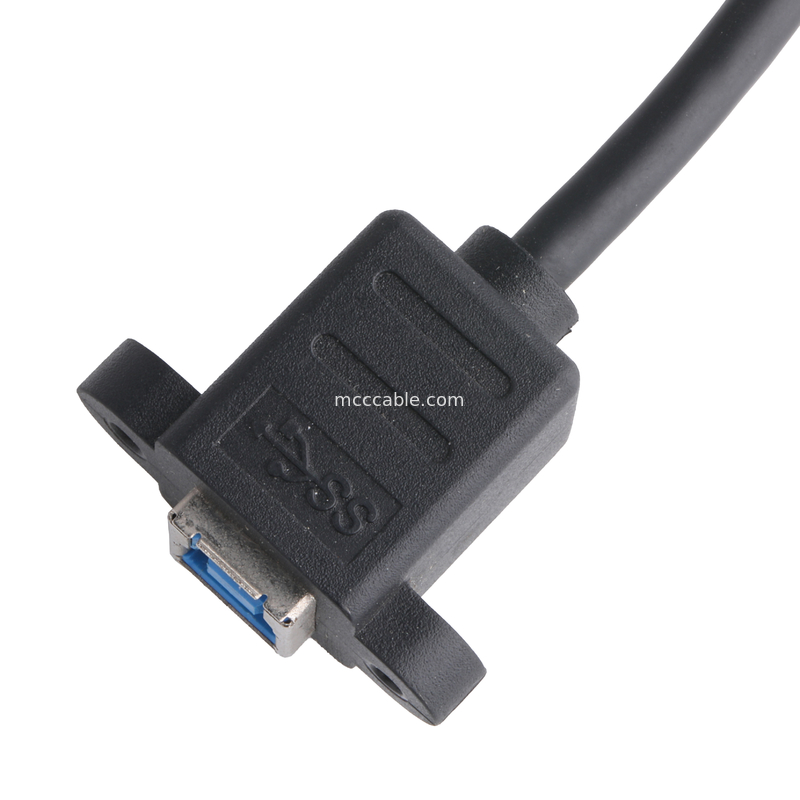 Collegamento del cavo della stampante USB 3.0 B maschio a femmina USB 3.0 Bm a Bf
