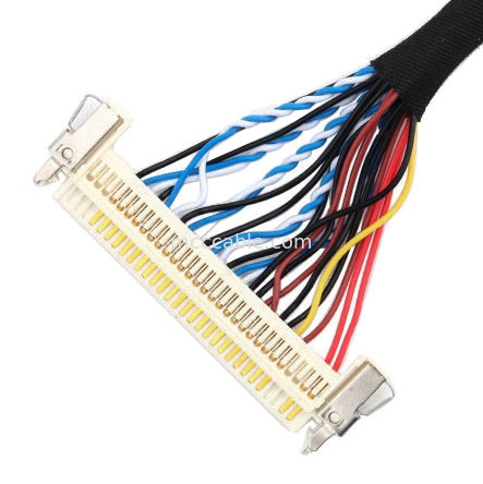 24 pin MOLEX 504186-2400 30 pin JAE FI-X30HL LCD LVDS Cable Assembly Lunghezza personalizzare