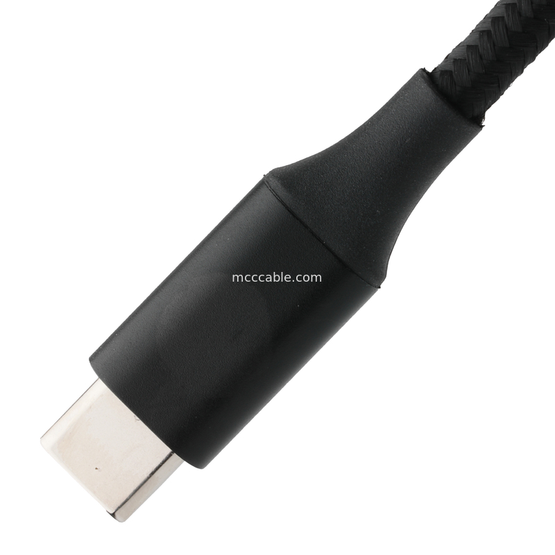 Cavo di estensione USB di tipo C a tipo C ad alta velocità con maglia intrecciata