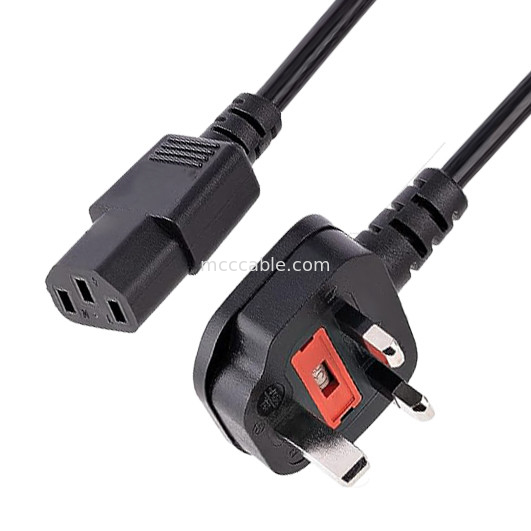Bs 1363 a C13 Corde di alimentazione elettrica per scaldabagno