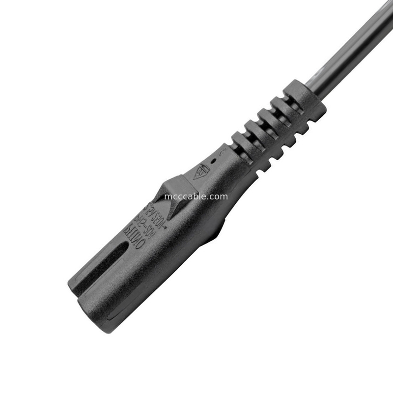 Cable di alimentazione elettrica Rohs Bs1363 a C7 2.5a 6 Ft 220v Indoor