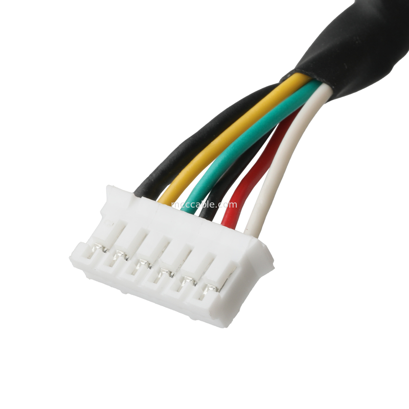 RoHS Cable Waterproof Connector M20 Maschio a JST PHR-6 Wire UL2464 24AWGX5C OEM / ODM