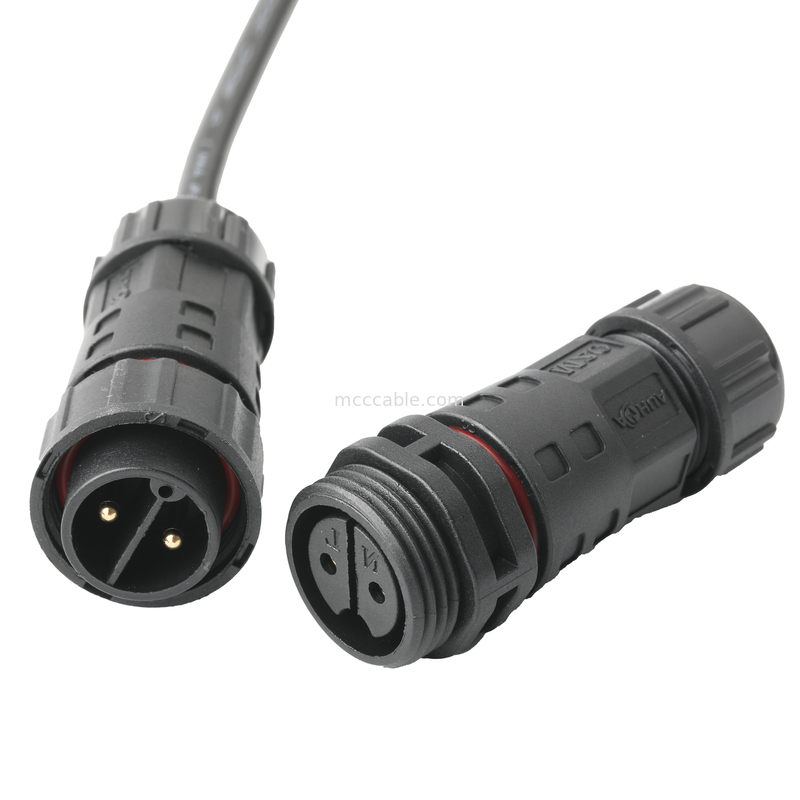 RoHS Cable Waterproof Connector M20 Maschio a JST PHR-6 Wire UL2464 24AWGX5C OEM / ODM