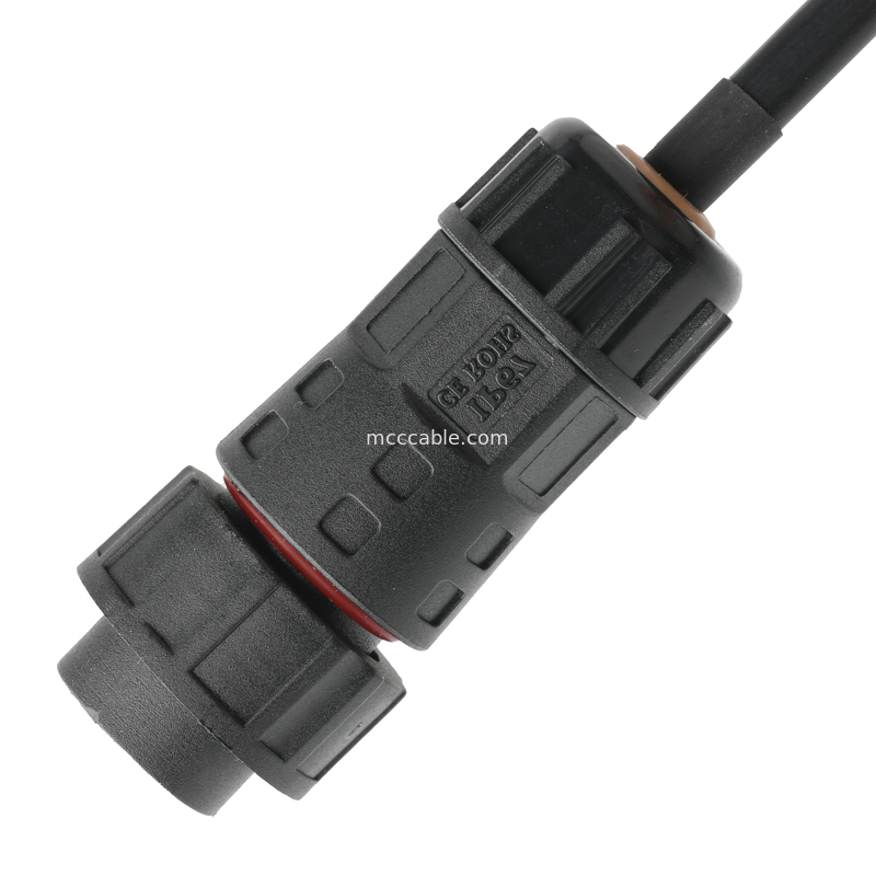 RoHS Cable Waterproof Connector M20 Maschio a JST PHR-6 Wire UL2464 24AWGX5C OEM / ODM