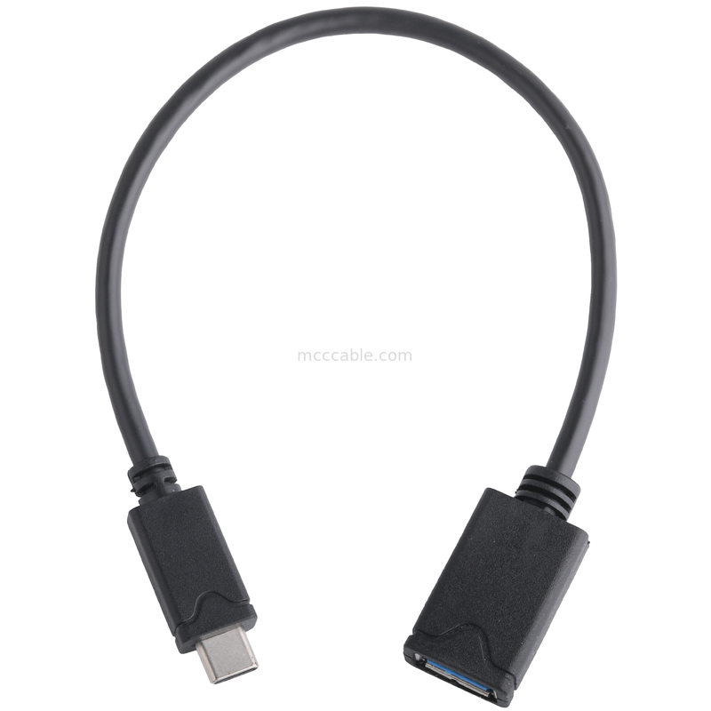 Adaptatori di connettori Rohs USB Adaptatore cavo Tipo C Maschio USB - Tipo A Femminile OEM / ODM Personalizzare