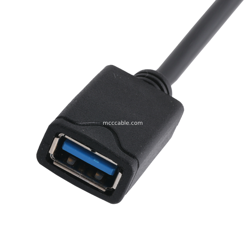 Adaptatori di connettori Rohs USB Adaptatore cavo Tipo C Maschio USB - Tipo A Femminile OEM / ODM Personalizzare