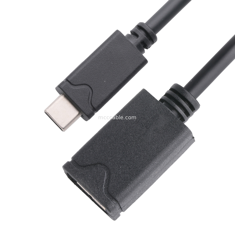 Adaptatori di connettori Rohs USB Adaptatore cavo Tipo C Maschio USB - Tipo A Femminile OEM / ODM Personalizzare