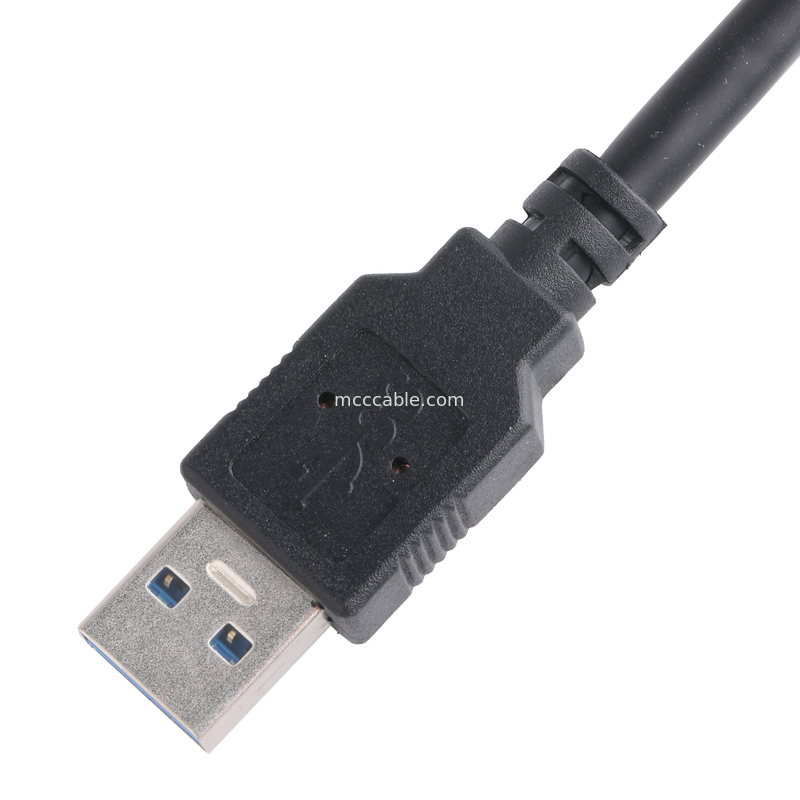 Colore nero 5gbps USB 3.0 a USB Micro B Lunghezza del cavo di ricarica Personalizzare Rohs