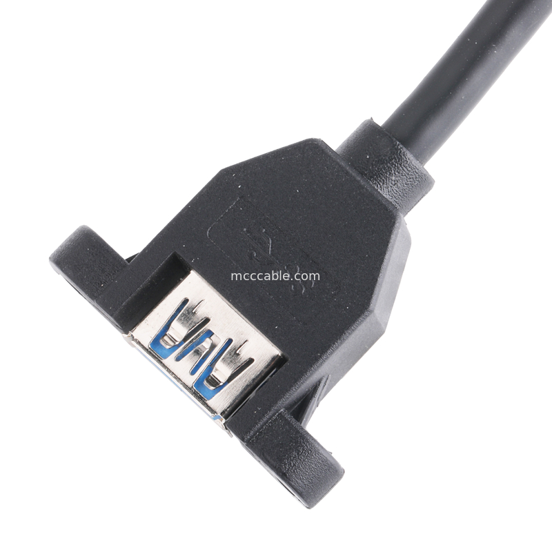 USB 3.0 pannello frontale Motherboard 19/20 Pin Cable To USB Female Splitter Adapter Estensione connettore