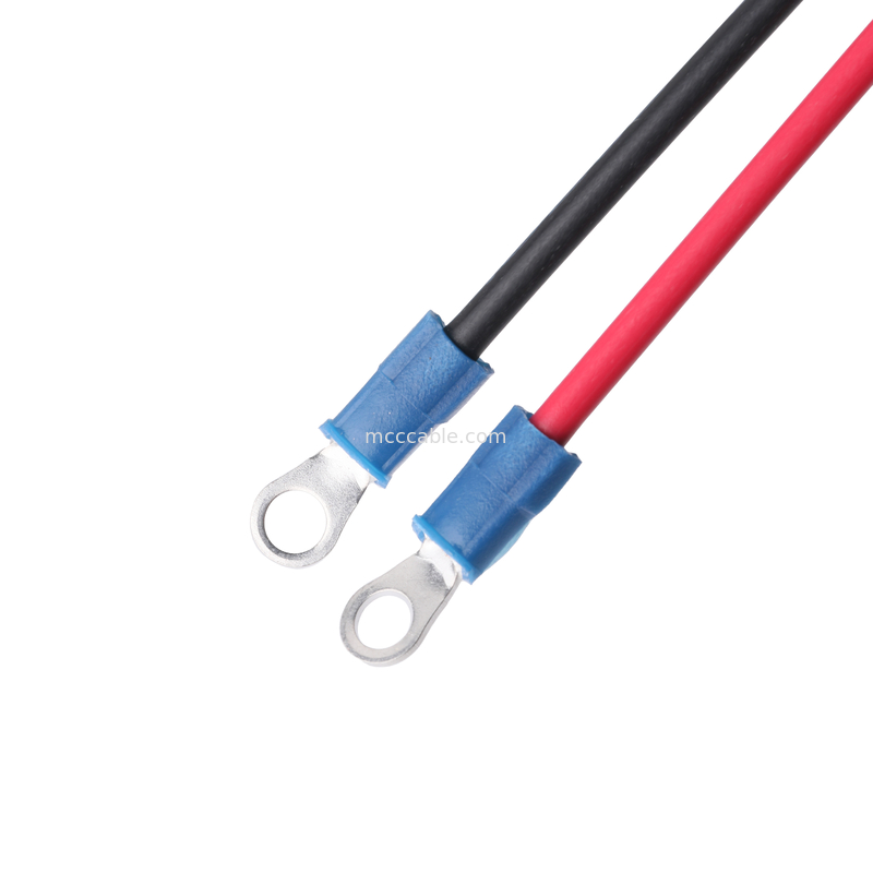Collegatore di cavo per terminale ad anello #8 M4 KST RVS204 O KT Rv2-4S Lunghezza Personalizzare OEM / ODM