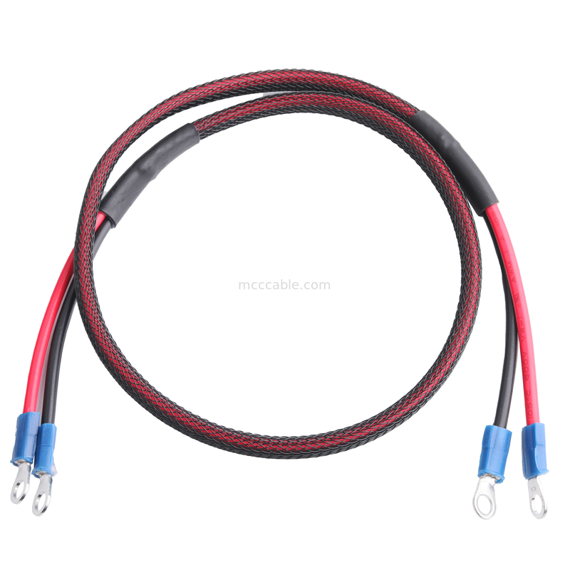 Collegatore di cavo per terminale ad anello #8 M4 KST RVS204 O KT Rv2-4S Lunghezza Personalizzare OEM / ODM