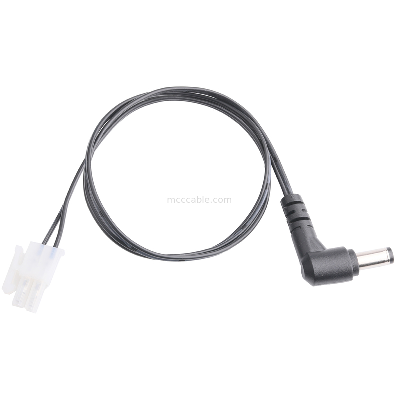 DC Plug 2.1*5.5mm Tipo di saldatura in PVC Appearance molding 90 angolo a MOLEX 39012020 PITCH 4.2mm 1*2P Housing
