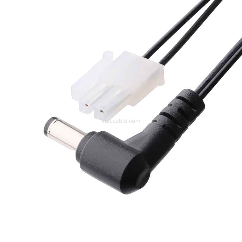 DC Plug 2.1*5.5mm Tipo di saldatura in PVC Appearance molding 90 angolo a MOLEX 39012020 PITCH 4.2mm 1*2P Housing
