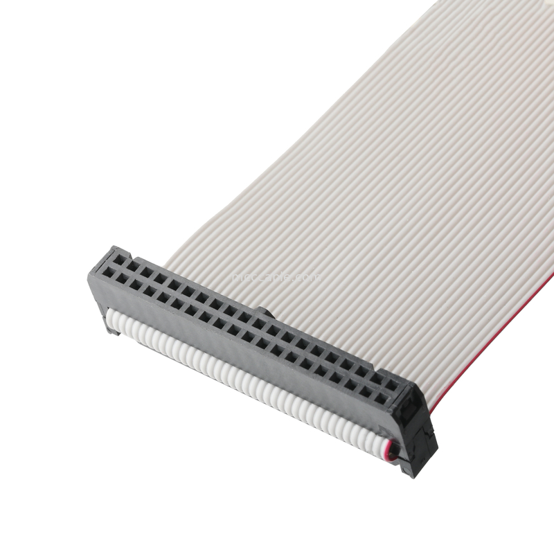 IDC FC-2*20P 40Pin 2,54mm di passo Nero PBT+G/F UL2651 28AWG Idc Flat Ribbon Cable 1,27mm di passo OEM/ODM