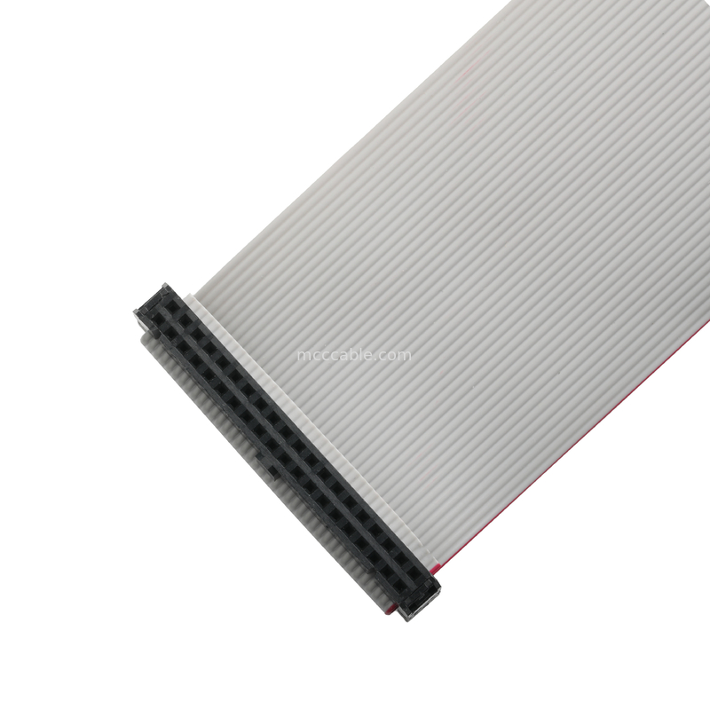 IDC FC-2*20P 40Pin 2,54mm di passo Nero PBT+G/F UL2651 28AWG Idc Flat Ribbon Cable 1,27mm di passo OEM/ODM