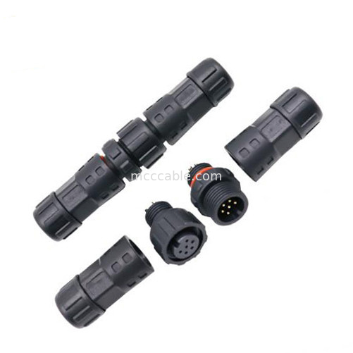 Fabbrica Mini M12 8Pin impermeabile connettore circolare cavo di presa industriale IP67 grado di protezione impermeabile maschio/femmina