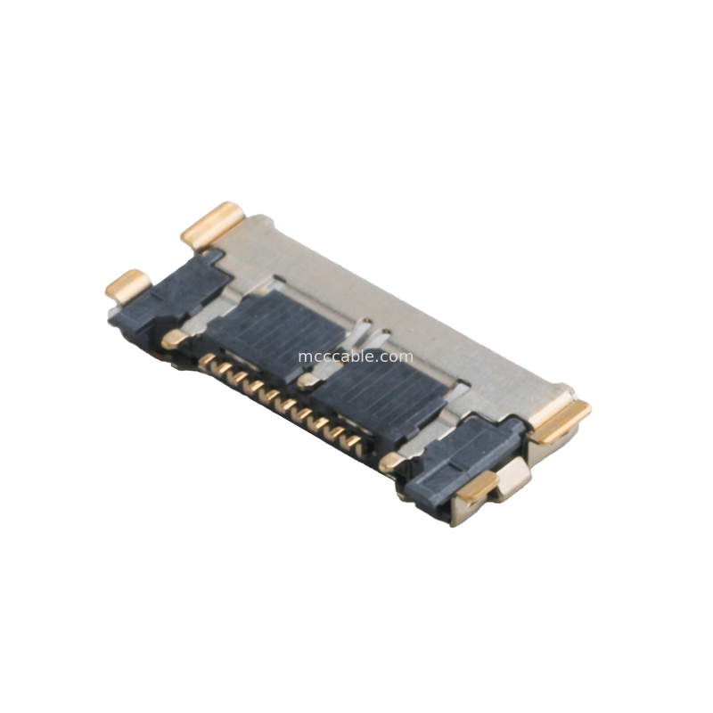 20633 Serie 20Gbps/ corsia 20525-210E-02 Micro connettore coassiale 0,4 mm
